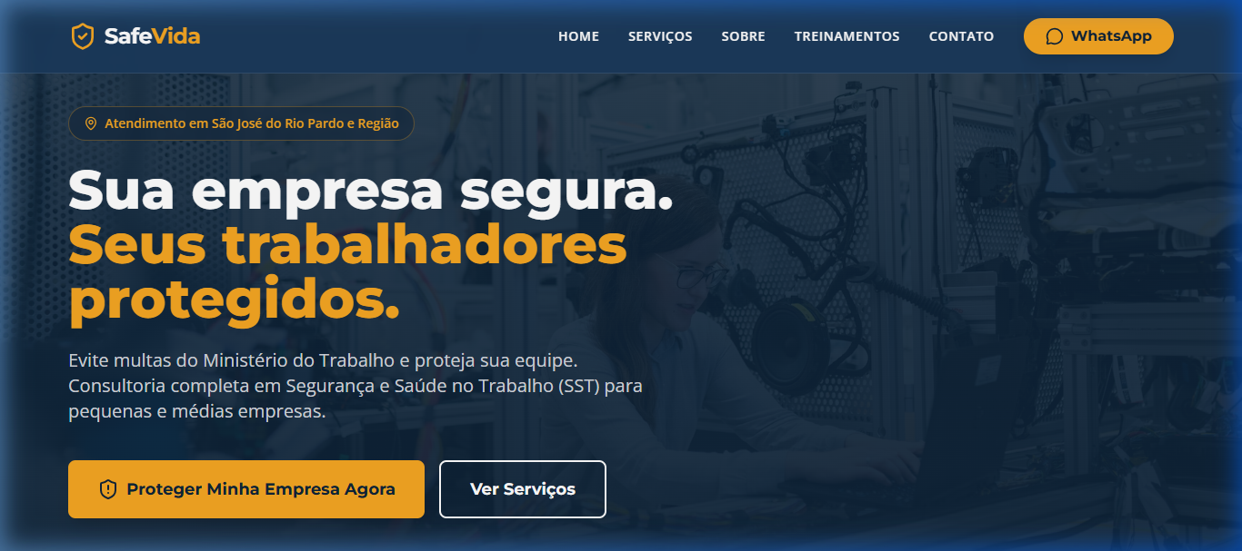 Site de Segurança do Trabalho